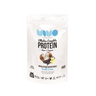 Vivo Organic Alkaline Complete Plant Protein Vanilla Creme 1kg